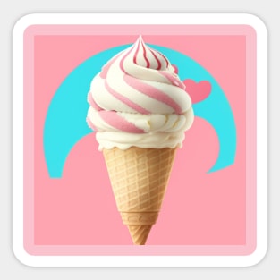 ICE CREAM Sticker